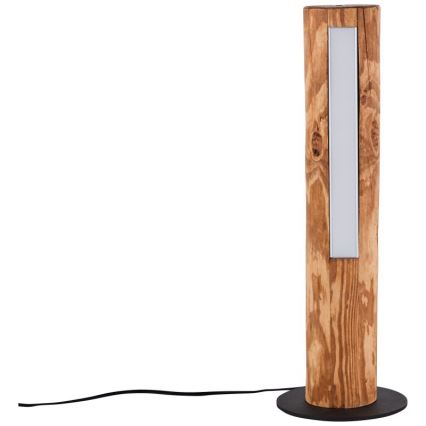 Brilliant - Candeeiro de mesa táctil LED com regulação ODUN LED/8W/230V pinho
