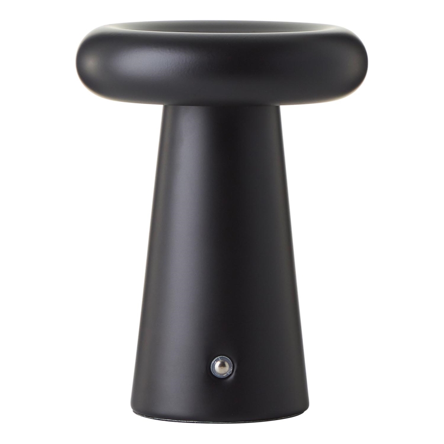 Brilliant - Candeeiro de mesa táctil LED para exterior com regulação MUFFIN LED/3W/5V USB 2600 mAh IP44 preto
