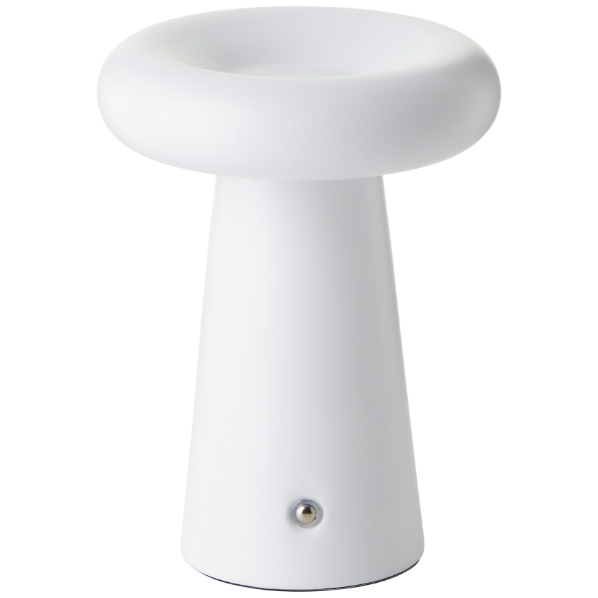 Brilliant - Candeeiro de mesa tátil LED para exterior com regulação MUFFIN LED/3W/5V USB IP44 branco
