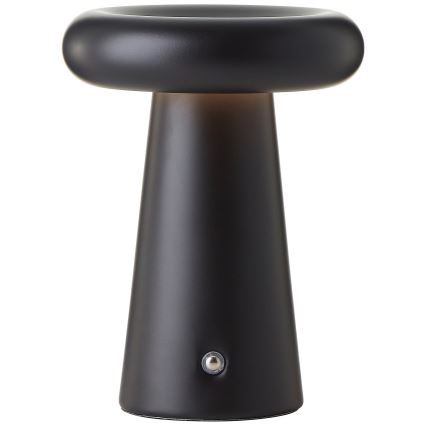 Brilliant - Candeeiro de mesa tátil LED para exterior com regulação MUFFIN LED/3W/5V USB IP44 preto
