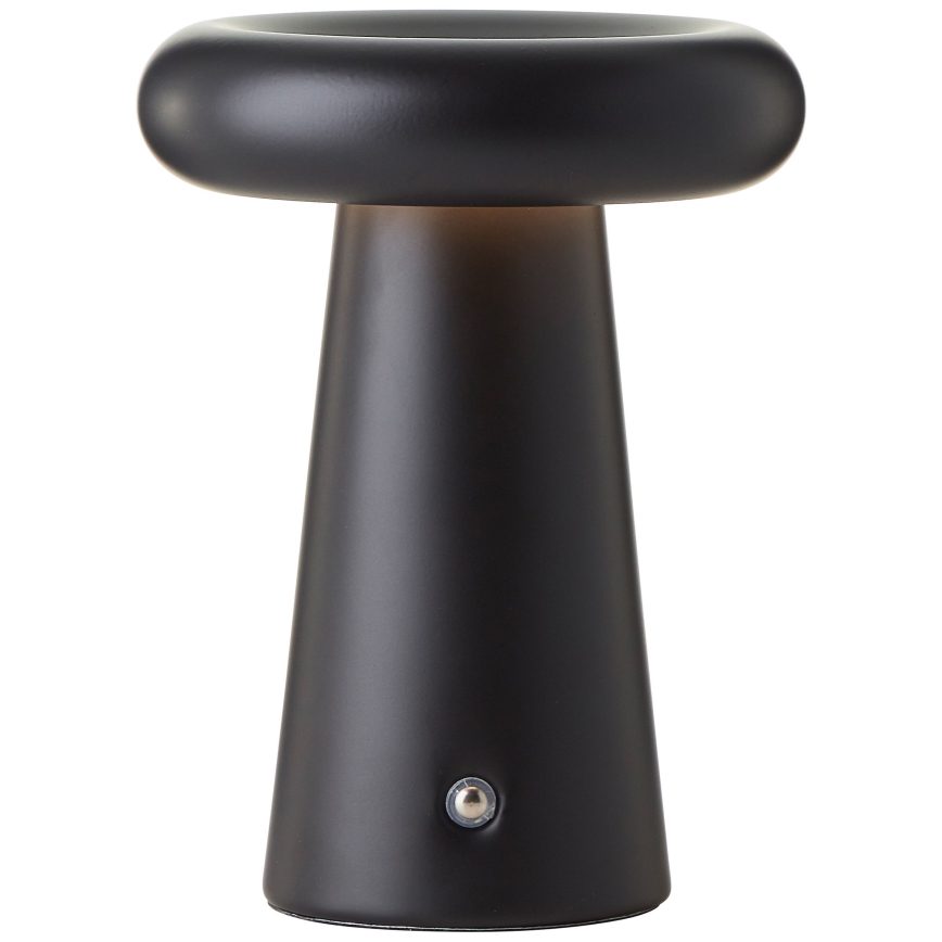 Brilliant - Candeeiro de mesa tátil LED para exterior com regulação MUFFIN LED/3W/5V USB IP44 preto