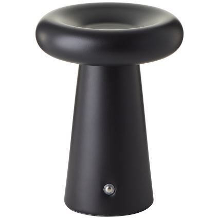 Brilliant - Candeeiro de mesa tátil LED para exterior com regulação MUFFIN LED/3W/5V USB IP44 preto