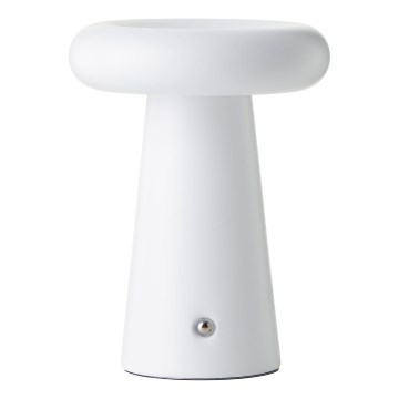 Brilliant - Candeeiro de mesa tátil LED para exterior com regulação MUFFIN LED/3W/5V USB IP44 branco