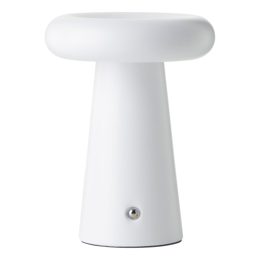 Brilliant - Candeeiro de mesa tátil LED para exterior com regulação MUFFIN LED/3W/5V USB IP44 branco