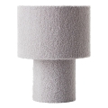 Brilliant - Candeeiro de mesa TEDDY 1xE27/20W/230V cinzento