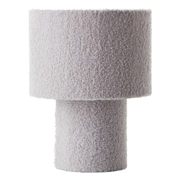 Brilliant - Candeeiro de mesa TEDDY 1xE27/20W/230V cinzento