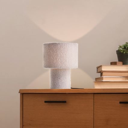 Brilliant - Candeeiro de mesa TEDDY 1xE27/20W/230V cinzento