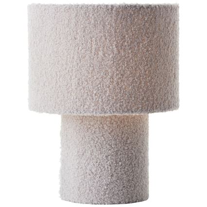 Brilliant - Candeeiro de mesa TEDDY 1xE27/20W/230V cinzento