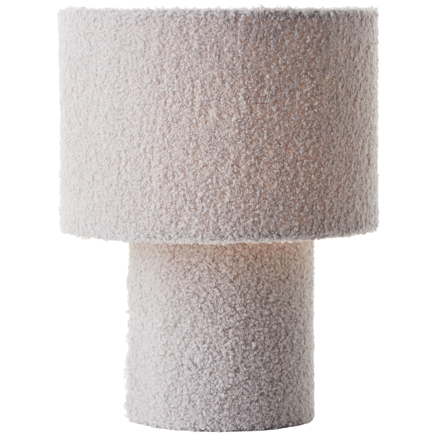 Brilliant - Candeeiro de mesa TEDDY 1xE27/20W/230V cinzento