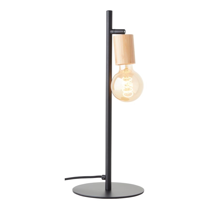 Brilliant - Candeeiro de mesa TIFFANY 1xE27/28W/230V bambu