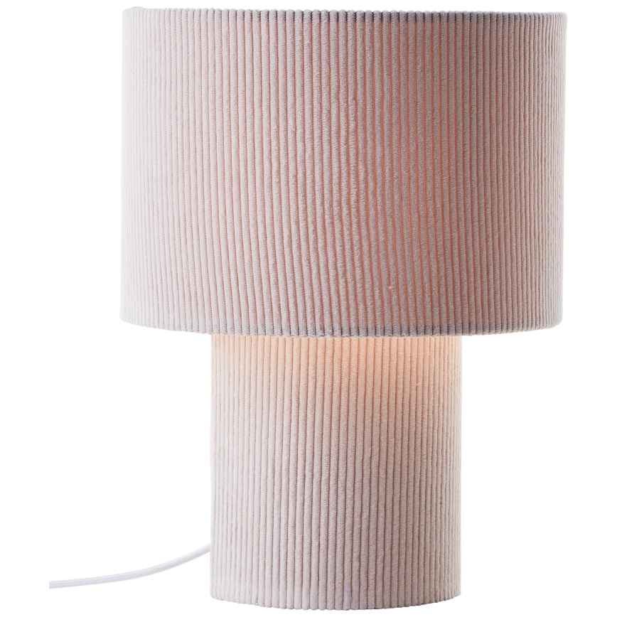 Brilliant - Candeeiro de mesa TONY 1xE27/20W/230V bege