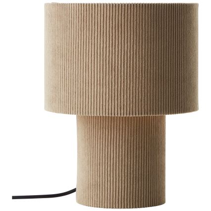 Brilliant - Candeeiro de mesa TONY 1xE27/20W/230V castanho