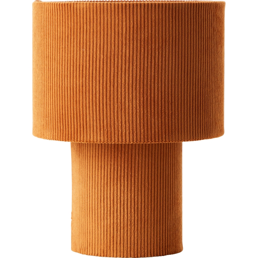 Brilliant - Candeeiro de mesa TONY 1xE27/20W/230V laranja