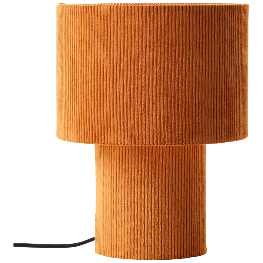 Brilliant - Candeeiro de mesa TONY 1xE27/20W/230V laranja