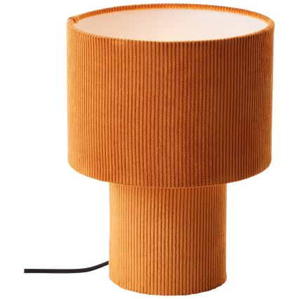 Brilliant - Candeeiro de mesa TONY 1xE27/20W/230V laranja