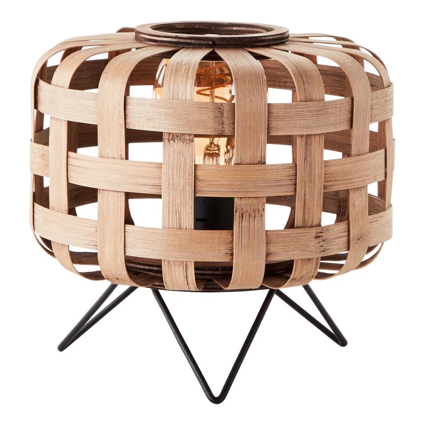 Brilliant - Candeeiro de mesa WOODLINE 1xE27/40W/230V bambu - FSC certificado