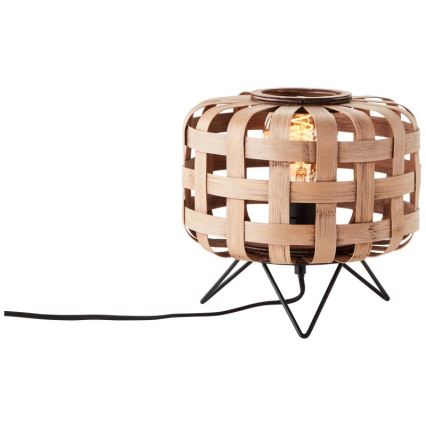 Brilliant - Candeeiro de mesa WOODLINE 1xE27/40W/230V bambu - FSC certificado