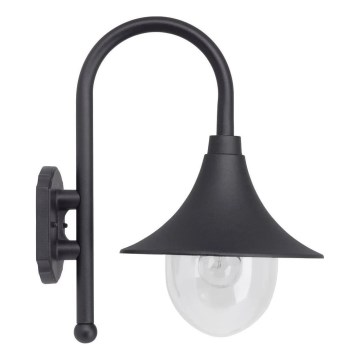 Brilliant - Candeeiro de parede exterior BERNA 1xE27/60W/230V IP44 preto