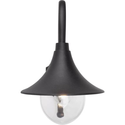 Brilliant - Candeeiro de parede exterior BERNA 1xE27/60W/230V IP44 preto