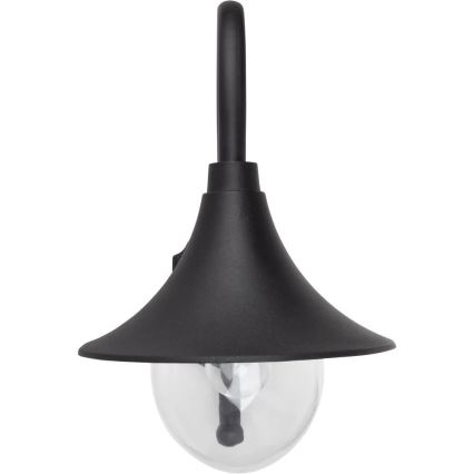 Brilliant - Candeeiro de parede exterior BERNA 1xE27/60W/230V IP44 preto