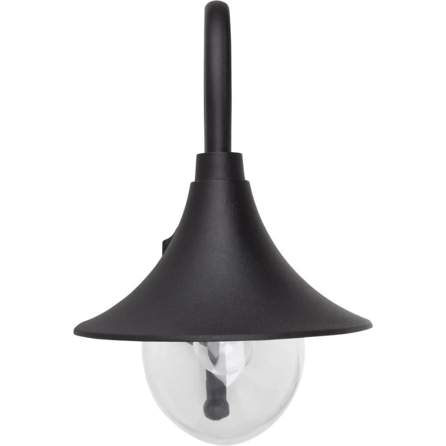 Brilliant - Candeeiro de parede exterior BERNA 1xE27/60W/230V IP44 preto