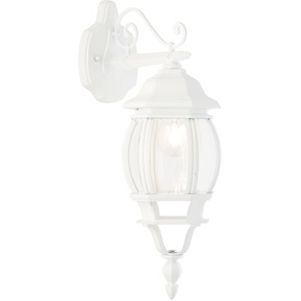 Brilliant - Candeeiro de parede exterior ISTRIA 1xE27/60W/230V IP23 branco
