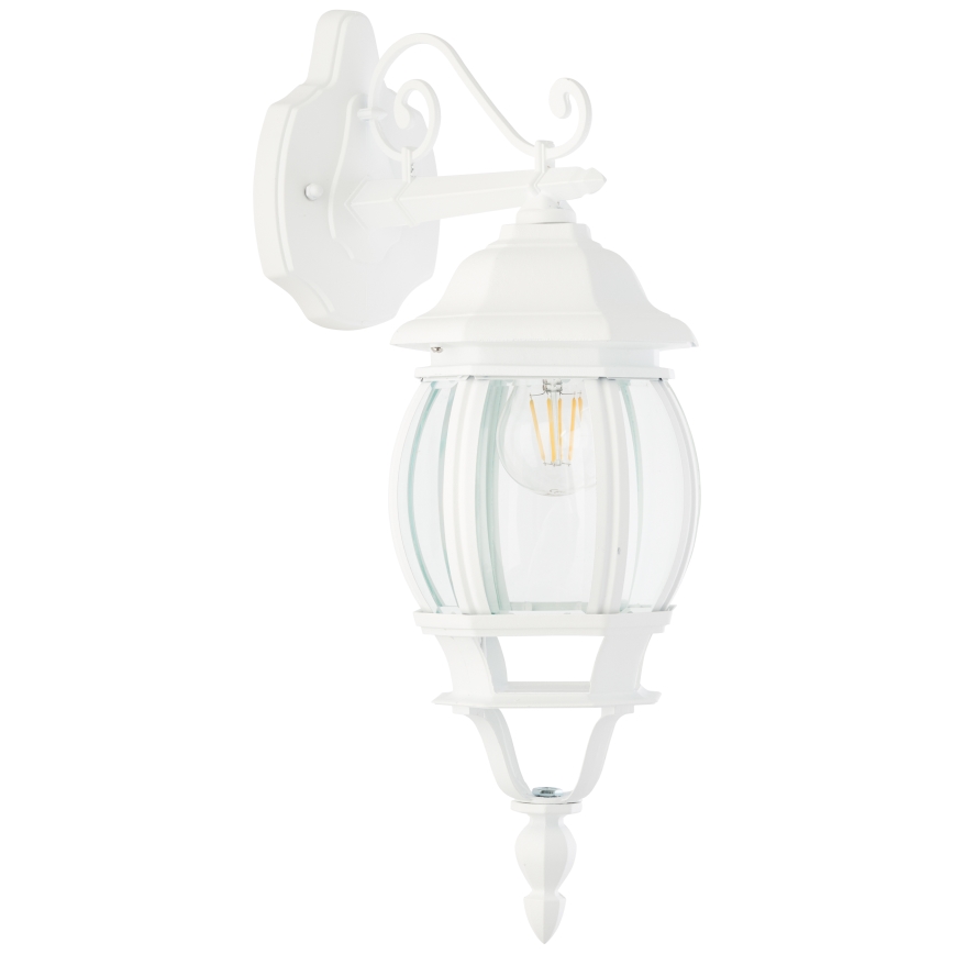 Brilliant - Candeeiro de parede exterior ISTRIA 1xE27/60W/230V IP23 branco