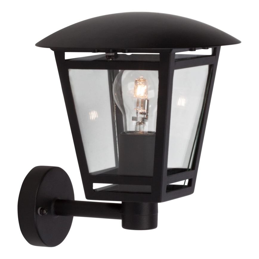 Brilliant - Candeeiro de parede exterior RILEY 1xE27/40W/230V IP44 preto