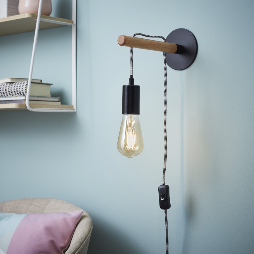 Brilliant - Candeeiro de parede JARBO 1xE27/60W/230V
