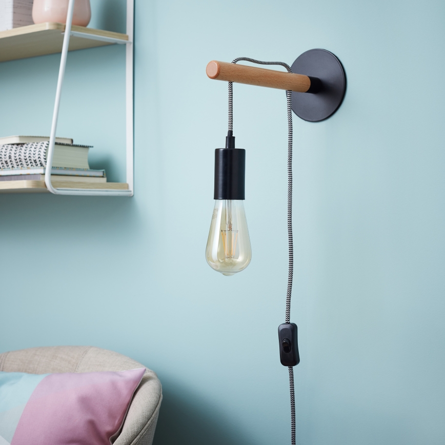 Brilliant - Candeeiro de parede JARBO 1xE27/60W/230V