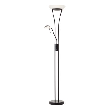 Brilliant - Candeeiro de pé LED regulável FINN 2xLED/13W/230V preto