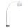 Brilliant - Candeeiro de pé VESSA 1xE27/60W/230V cromo brilhante/branco