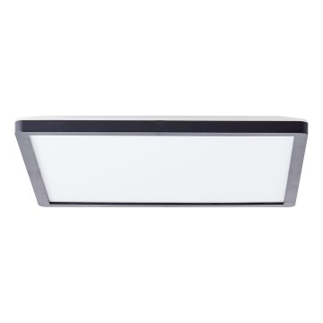 Brilliant - Candeeiro de tecto LED MILTON LED/18W/230V 29,3x29,3 cm preto