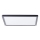 Brilliant - Candeeiro de tecto LED MILTON LED/18W/230V 29,3x29,3 cm preto