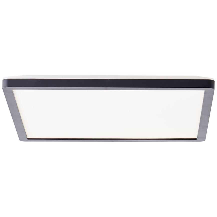 Brilliant - Candeeiro de tecto LED MILTON LED/18W/230V 29,3x29,3 cm preto