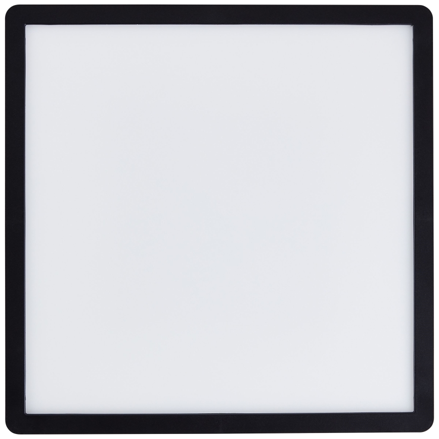 Brilliant - Candeeiro de tecto LED MILTON LED/18W/230V 29,3x29,3 cm preto