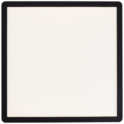 Brilliant - Candeeiro de tecto LED MILTON LED/18W/230V 29,3x29,3 cm preto