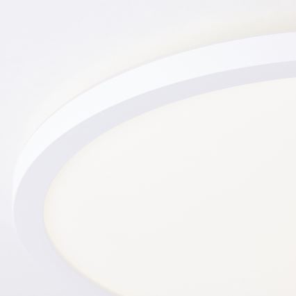 Brilliant - Candeeiro de tecto LED MILTON LED/18W/230V Ø 29,3 cm branco