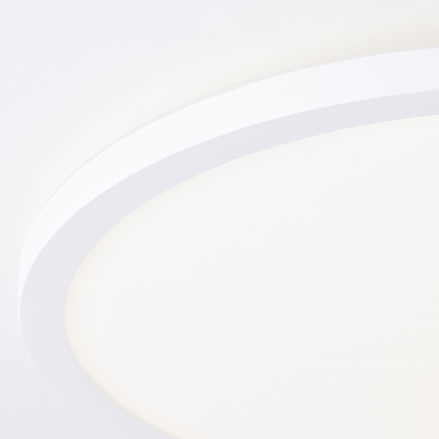 Brilliant - Candeeiro de tecto LED MILTON LED/18W/230V Ø 29,3 cm branco
