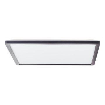 Brilliant - Candeeiro de tecto LED regulável SORELL LED/24/230V 3000-6500K 42x42 cm preto + comando remoto