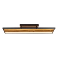 Brilliant - Candeeiro de tecto LED regulável THUNDER LED/42W/230V pinho