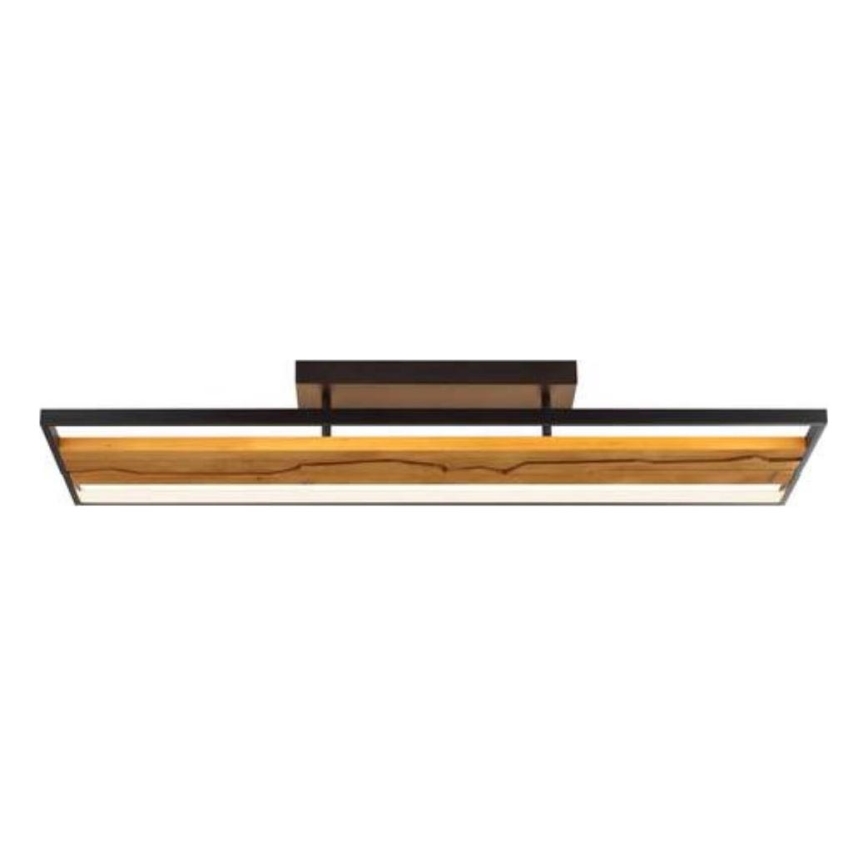 Brilliant - Candeeiro de tecto LED regulável THUNDER LED/42W/230V pinho