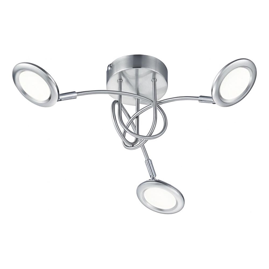 Brilliant - Candeeiro de tecto LED sobreposto SESSION 3xLED/3,1W/230V 3000/4000/6500K cromado mate
