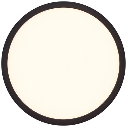 Brilliant - Candeeiro de tecto LED TUCO LED/16W/230V Ø 25 cm preto