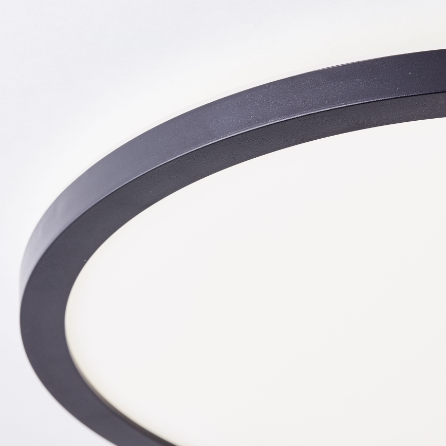 Brilliant - Candeeiro de teto LED MILTON LED/18W/230V Ø 29,3 cm preto