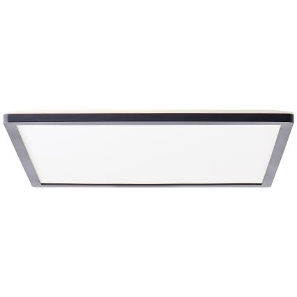 Brilliant - Candeeiro de teto LED MILTON LED/24W/230V 42x42 cm preto