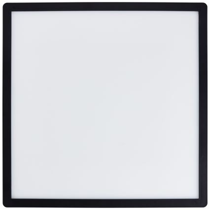 Brilliant - Candeeiro de teto LED MILTON LED/24W/230V 42x42 cm preto