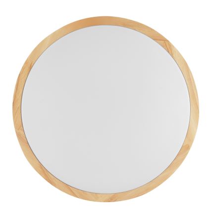 Brilliant - Candeeiro de Tecto LED para Casa de Banho MOREEN LED/18W/230V 2700/4000/6500K Ø 34 cm IP44, acabamento em madeira de seringueira