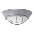 Brilliant - Candeeiro de teto TYPHOON 2xE27/30W/230V Ø 34 cm cinzento