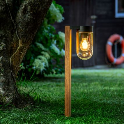 Brilliant - Candeeiro exterior CABAR 1xE27/40W/230V 55 cm IP44 castanho
